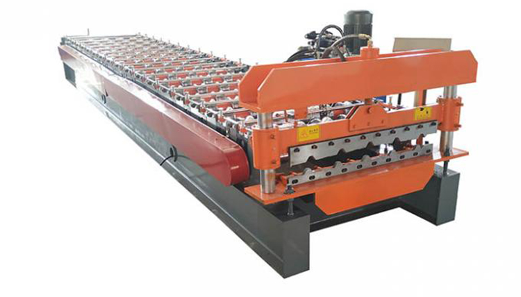 Customized Production Roof Panels PLC Cold Roll Forming Machine