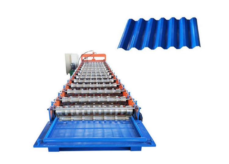 750 Model Roofing Sheet Roll Forming Machine