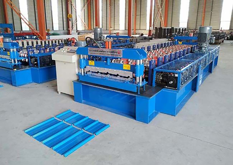 High Power Roof Tile Roll Forming Machine