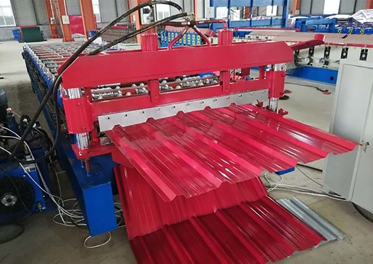 High Running Speed Roofing Sheet Roll Forming Machine