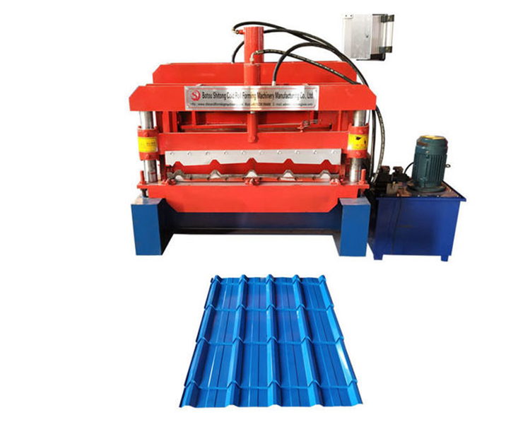 Профилегибочная машина для производства цветной глазурованной плитки