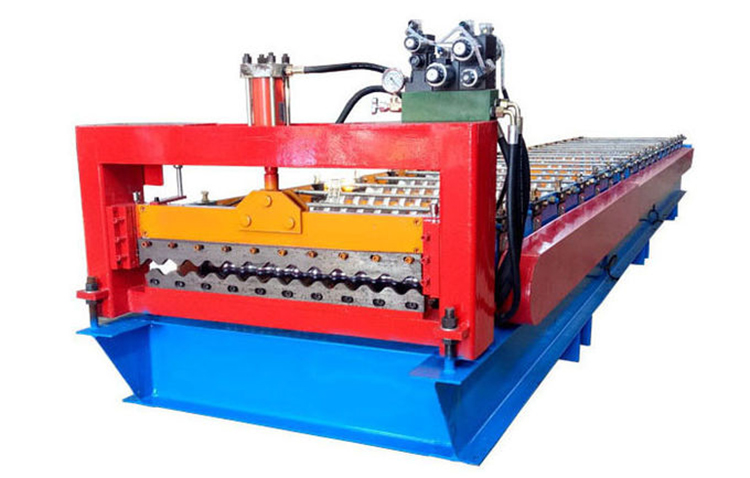 Máquina de fabricação de chapa ondulada totalmente automática