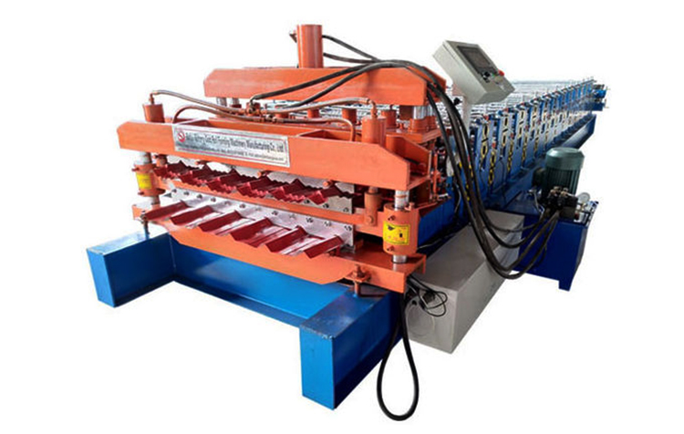 Two Profile Panel Double Layer Roll Forming Machine