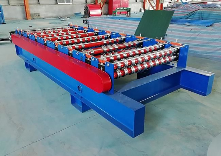 Manual Control Roof Panel Roll Forming Machine