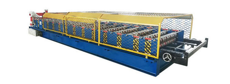Colored Metal Roofing Sheet Roll Forming Machine