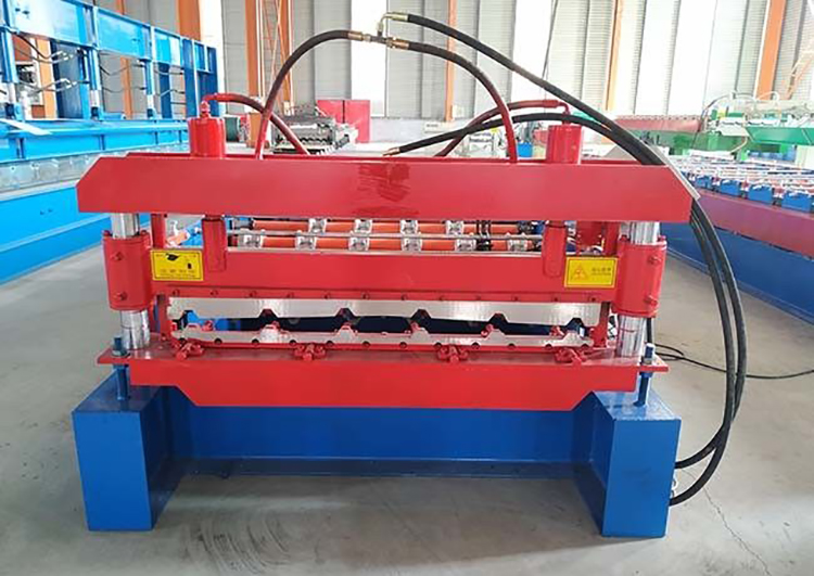 Solid Shaft Roofing Sheet Roll Forming Machine