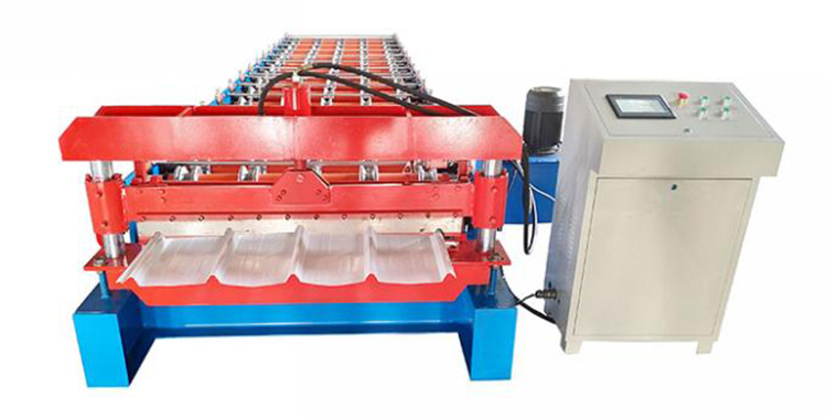 PLC Roofing Sheet Roll Forming Machine