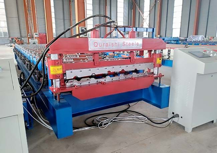 High Running Speed Roofing Sheet Roll Forming Machine
