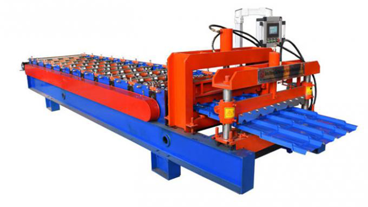 Customized Design Glazed Tile Roll Forming Machine