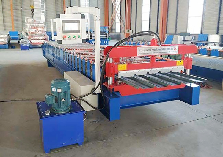 Çinko Kaplama Renkli Çelik Profil Rulo Şekillendirme Makinesi