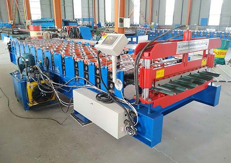 Trapezoid Roof Iron Sheet Making Machine