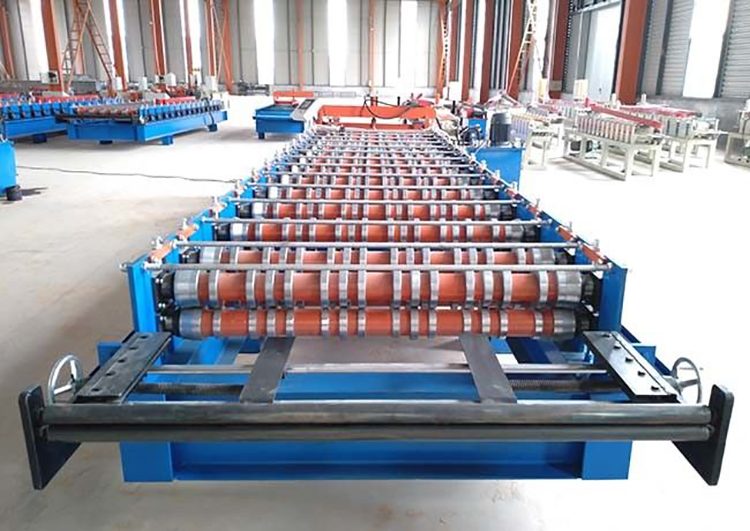 Full Automatic Roof Galvanized Iron Sheet Metal Roll Forming Machines