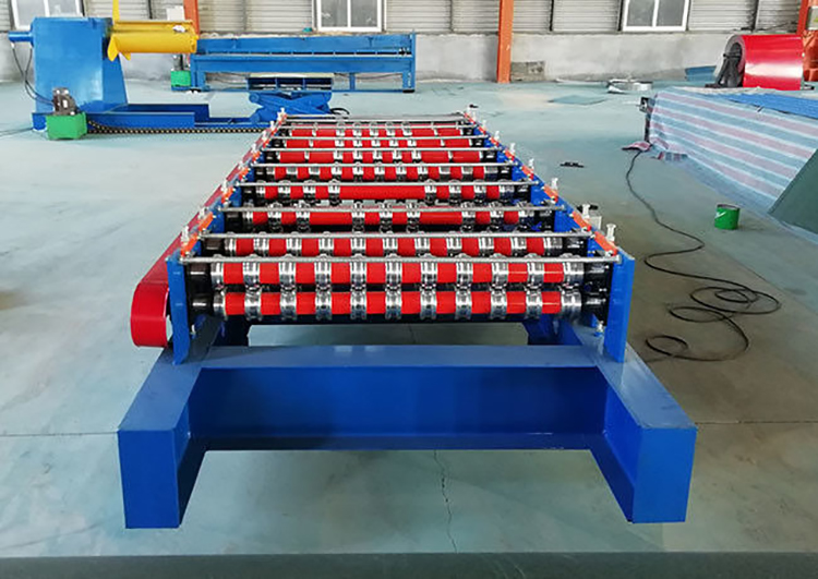 Manual Control Roof Panel Roll Forming Machine