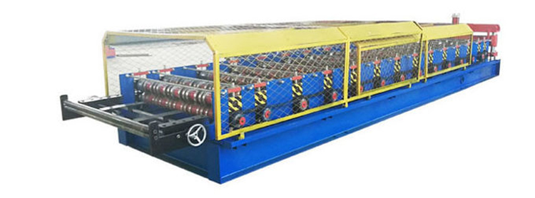 Colored Metal Roofing Sheet Roll Forming Machine
