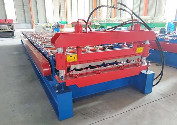 Solid Shaft Roofing Sheet Roll Forming Machine