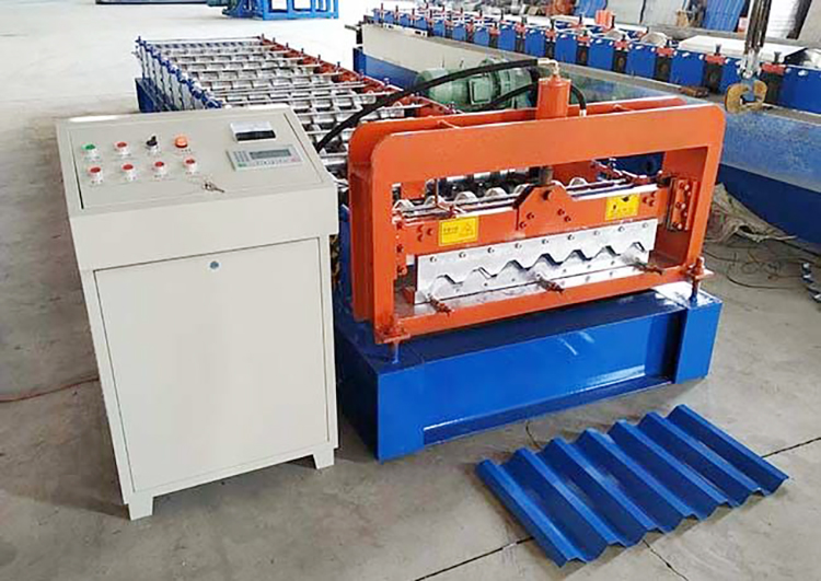 Popular Roof Profile Design Sheet Matal Roll Forming Machine