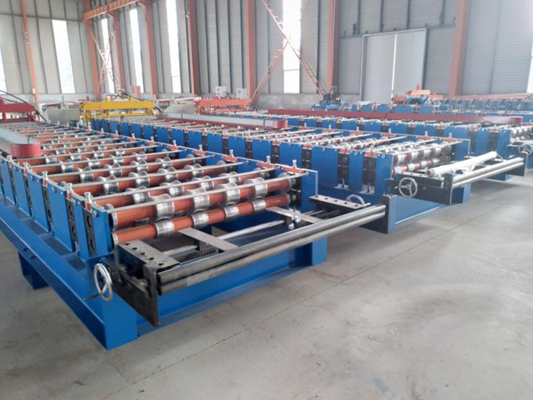 Building Material Roofing Sheet Roll Forming Machine