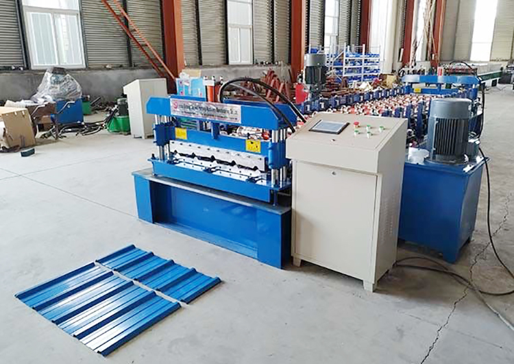 High Speed Roofing Sheet Roll Forming Machine