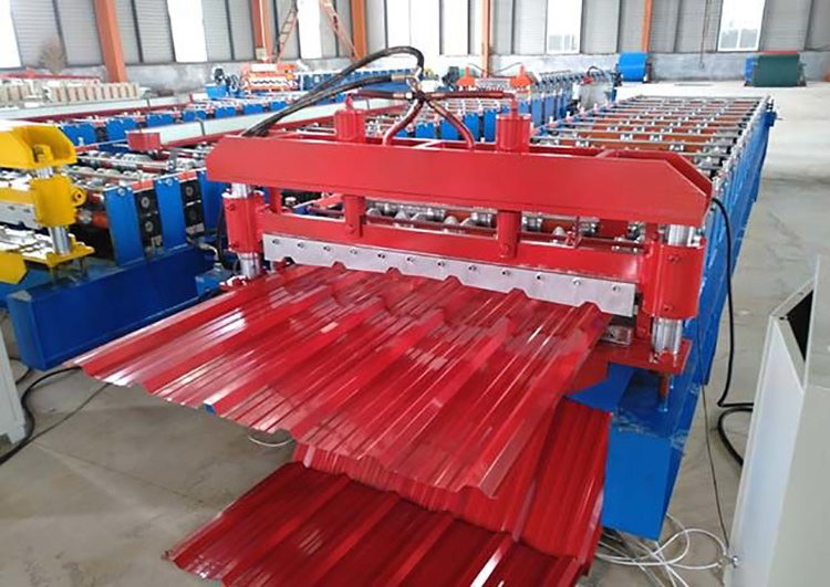 CNC Machining Roofing Sheet Roll Forming Machine