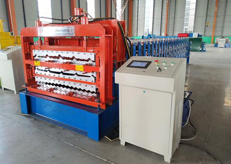 4 KW Power Roofing Sheet Roll Forming Machine