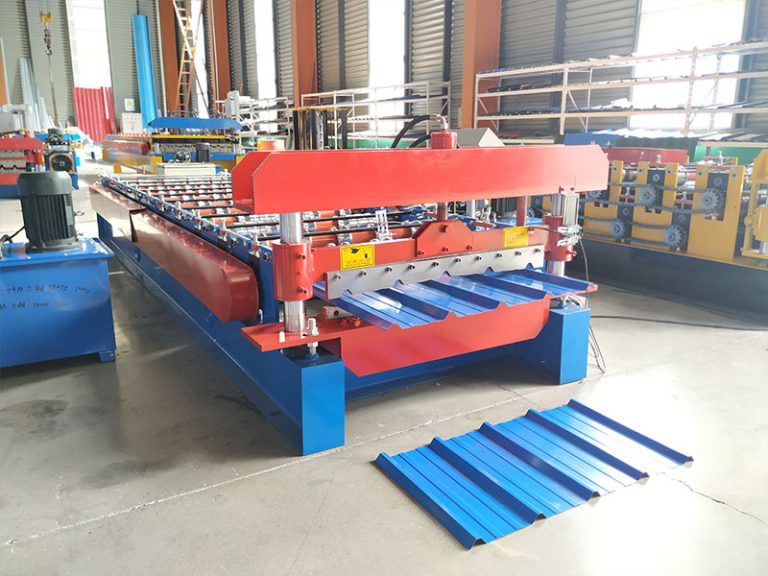 IBR RoofTrapezoidalWall Panel Roll Forming Machine2