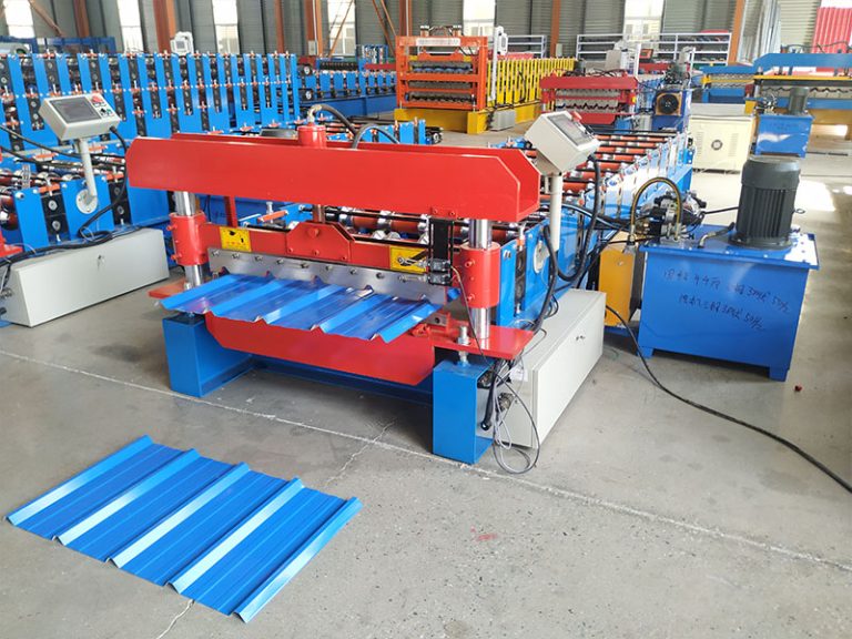 IBR RoofTrapezoidalWall Panel Roll Forming Machine3