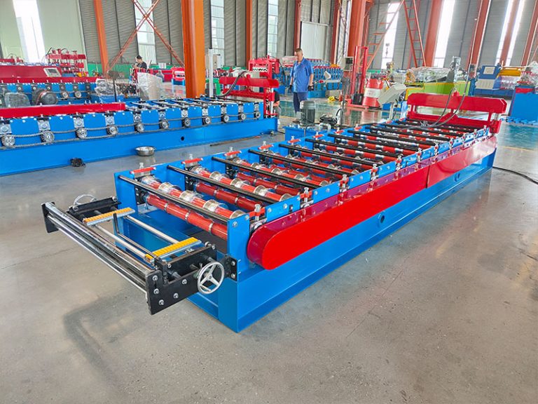 IBR RoofTrapezoidalWall Panel Roll Forming Machine4